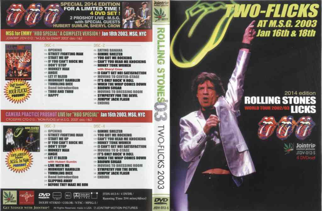 dbboots.com - The Rolling Stones Bootlegs database -