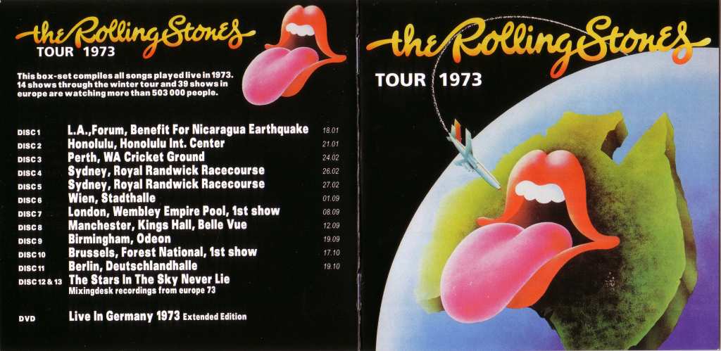 The Rolling Stones - Tour 1973; 13 CD Set | Guitars101 - Guitar Forums