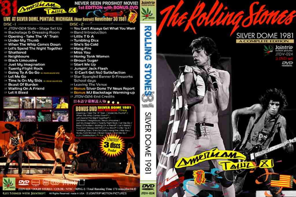 dbboots.com - The Rolling Stones Bootlegs database -