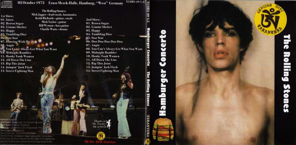 dbboots.com - The Rolling Stones Bootlegs database -