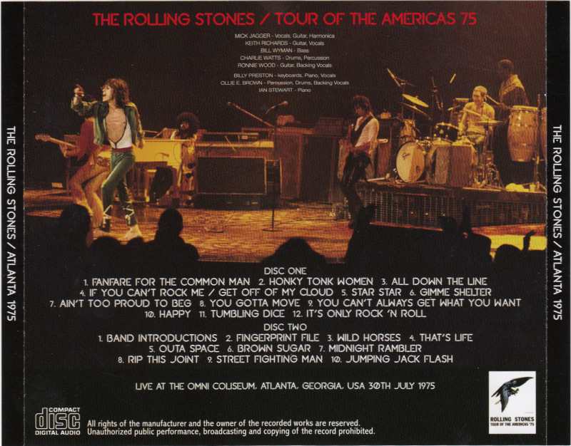 dbboots.com - The Rolling Stones Bootlegs database -