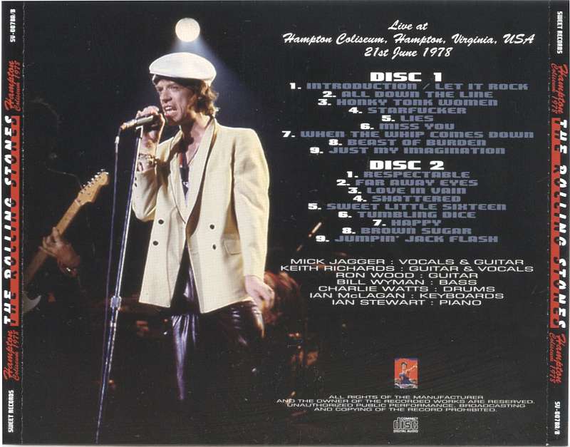 dbboots.com - The Rolling Stones Bootlegs database -