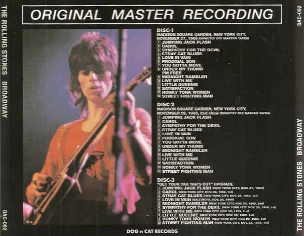 dbboots.com - The Rolling Stones Bootlegs database -