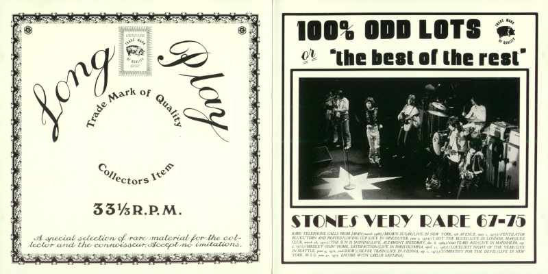 The Rolling STones - 100% ODD LOTS or THE BEST OF THE REST; 1967