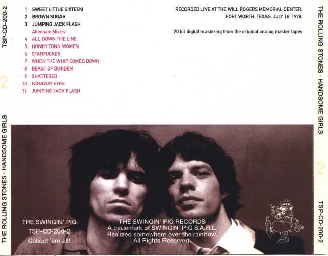 dbboots.com - The Rolling Stones Bootlegs database -